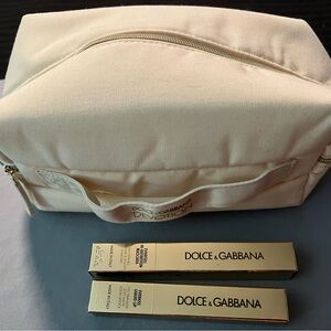 Dolce & Gabbana Cream Devotion Bag with Lipstick and Mascara